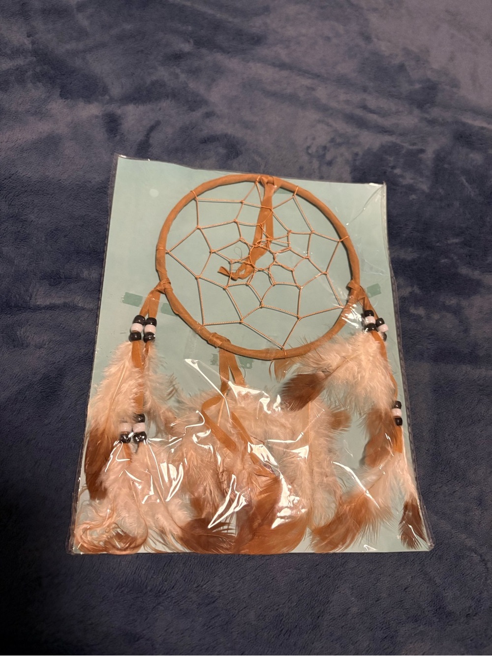 Dreamcatcher Artwork Print in Teal, Brown & Rust
